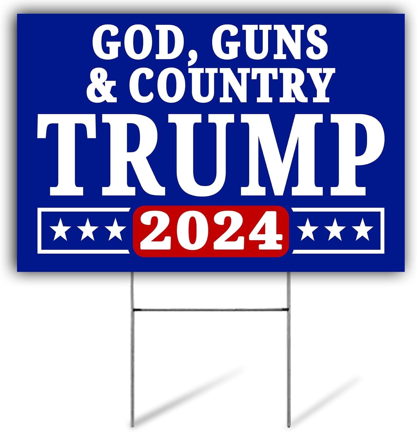 Trump Yard Sign Trump for President 2024 Lawn Sign 11" x 14" Corrugated Plastic Outdoor