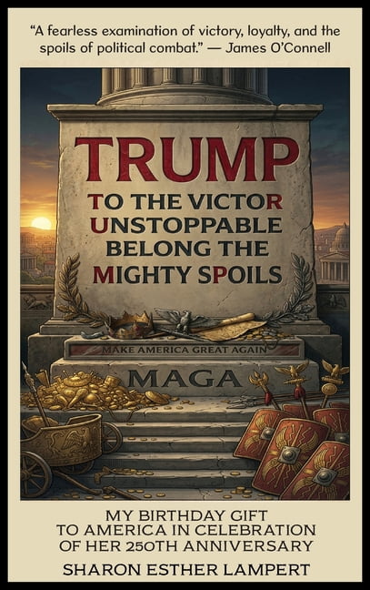 Trump to the Victor Unstoppable Belong the Mighty Spoils: Happy Birthday USA 5 Star Reviews!, (Hardcover)