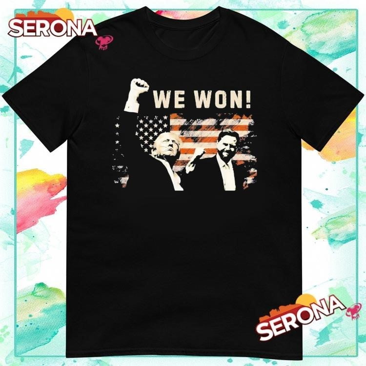 Trumpvancewewonwininaugurationday202547thpresidentshirt