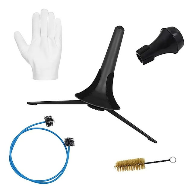 Trumpet Brass instrument Beginners Advanced Cleaning Kit Mute Gloves