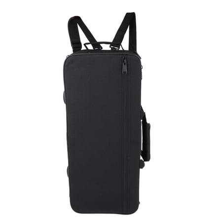 Trumpet Carrying Case & Shoulder Bag Backpack Foam Padded Inner 530x230x150mm