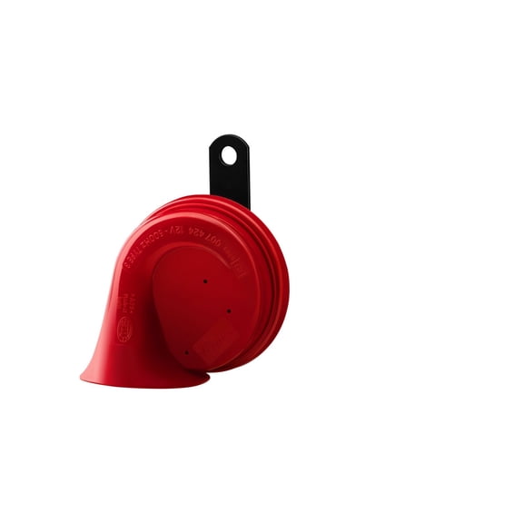 HELLA 007424001 Trumpet Low-Tone, 12 V, 400 Hz with Bracket
