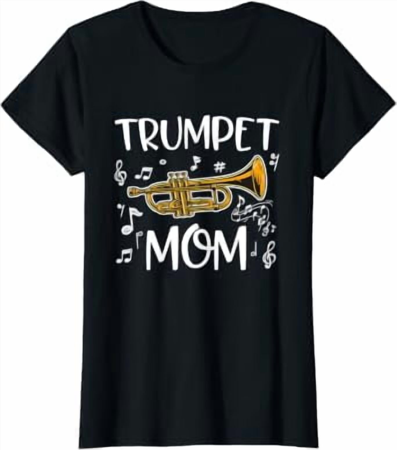 Trumpet Mom Band Marching Player Everyday Style For Celebrations T ...