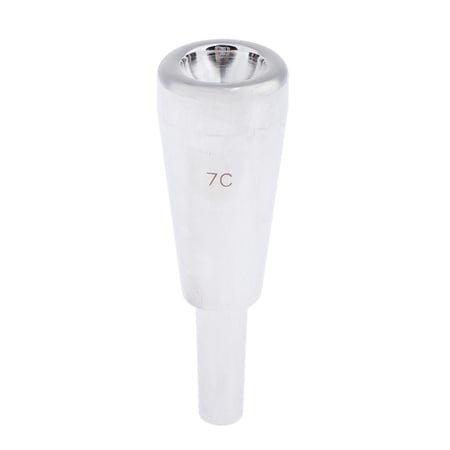 Trumpet Mouthpiece 7C Replacement Musical Instruments Accessories, Gold/ Plate ,