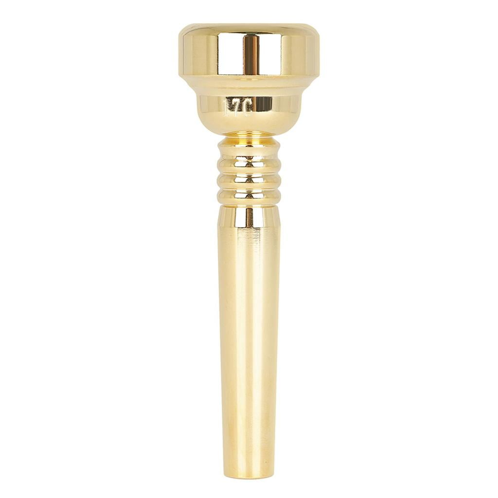 Trumpet Mouthpiece Made of Gold-plated Brass, Replacement of The Trumpet Mouthpiece
