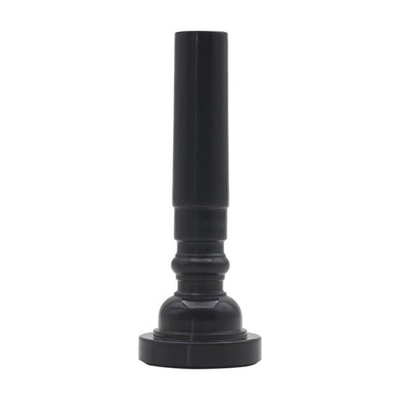 Trumpet Mouthpiece for Student Cavalry Trumpet ABS Black