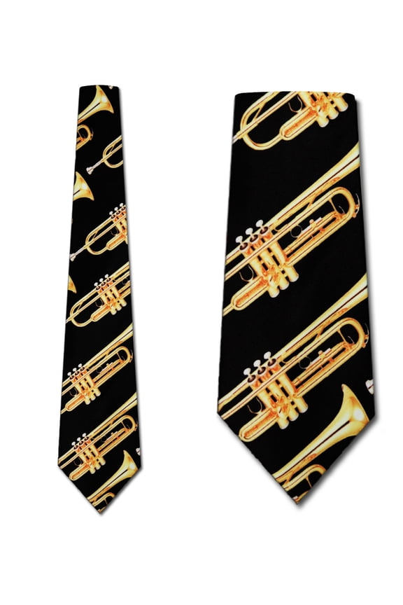 Trumpet Necktie Mens Tie