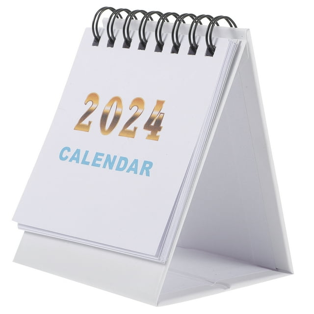 Trumpet Ornament Mini Calendar 2024 Desk Small 2023-2024 Standing Flip ...