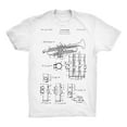 thumbnail image 1 of Trumpet Patent 100% Cotton Premium T-Shirt, 1 of 1
