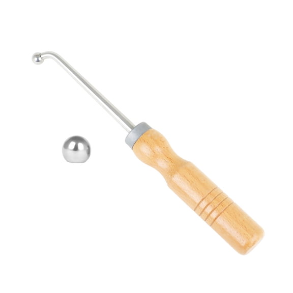 Trumpet Piston Valves Pipe Dent Removal Tools Metal Dent Hammer with 0.8-1mm Head for Brass Wind Instruments