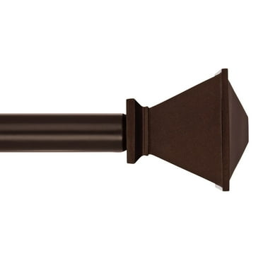Home Décor Int'l Premium Forged Ball Drapery Rod Set, 66