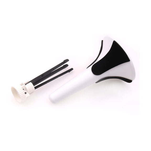 Foldable Trumpet Stand with Tripod Support Legs, 3 Detachable Mounts, Compact and Portable Holder for Clarinet and Brass Instruments