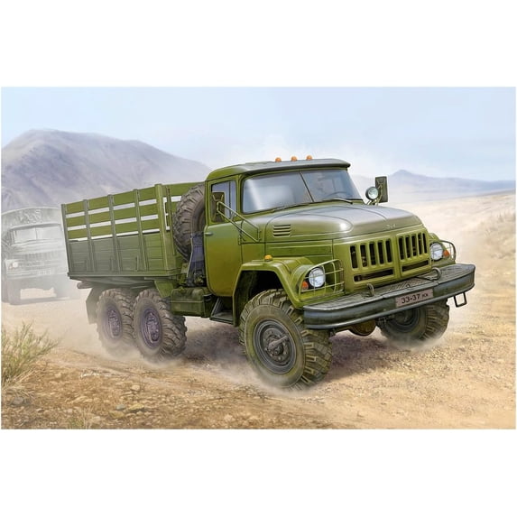 Trumpeter 01031 1/35 Russian ZiL-131 Military Plastic Model Armor Kit
