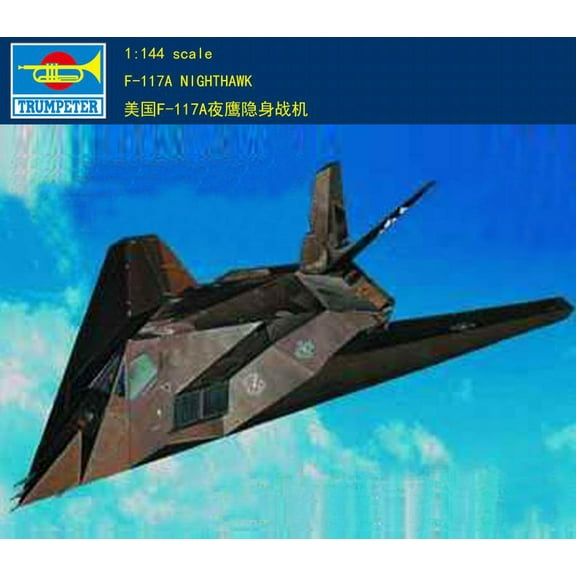Trumpeter 01330 1/144 Scale F-117A NIGHTHAWK Plastic Model kit