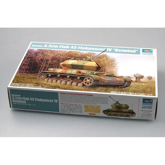 Trumpeter 01520 1/35 German 3.7cm Flak 43 Flakpanzer IV "Ostwind" - Scale Model Kit