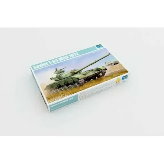 Trumpeter 01578 1/35 Soviet T-64 Main Battle Tank MOD 1972 - Scale Model Kit