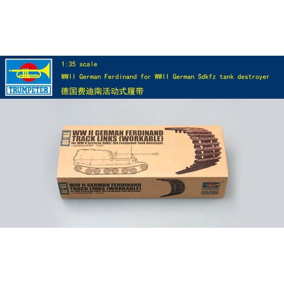 Trumpeter 02040 Ferdinand Track Links Movable ForSdkfz 184 Tank Destroyer
