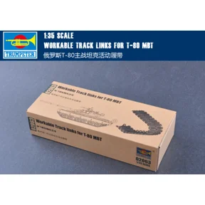 Trumpeter 02063 1/35 Workable Track links for T-80 MBT
