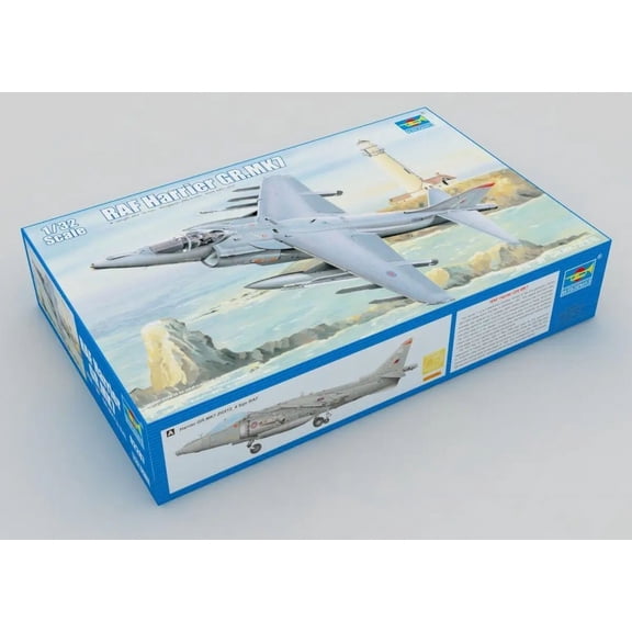 Trumpeter 02287 1/32 RAF Harrier GR.MK7 Assemble Plastic Model Kit