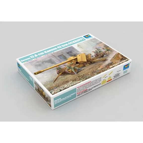 Trumpeter 02317 1/35 128mm Pak44(KRUPP) - Scale Model Kit