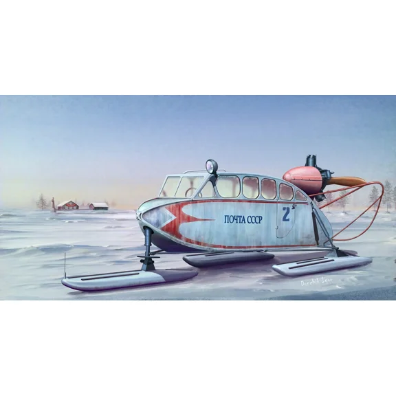 Trumpeter 02355 1:35 scale Soviet NKL-6 Aerosan Assemble Plastic Model Kit