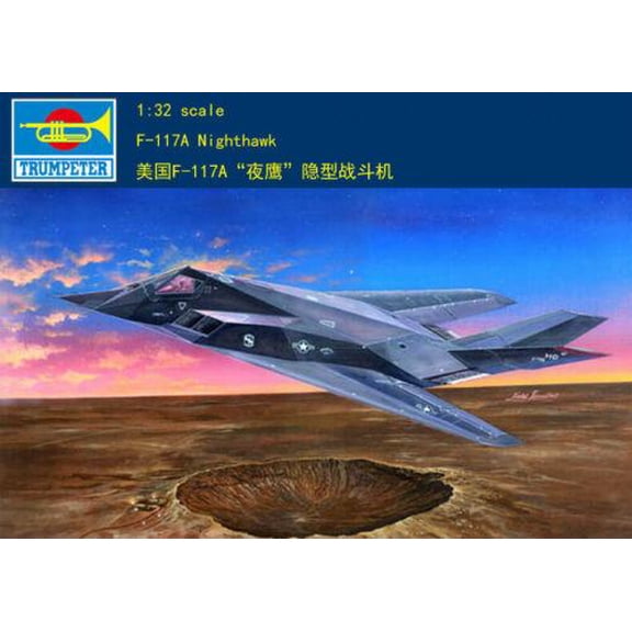 Trumpeter 03219 1/32 F-117A Nighthawk model kit
