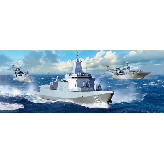 Trumpeter 03620 1/200 Scale PLA Navy Type 055 Destroyer Assemble plastic model kit