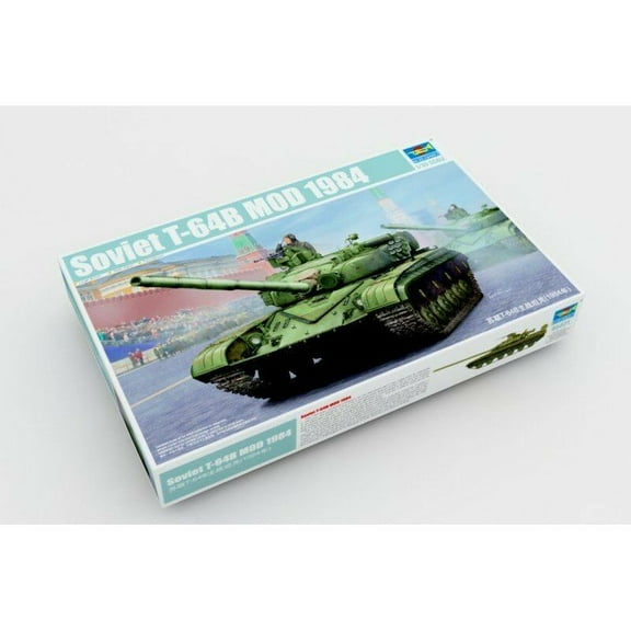 Trumpeter 05521 1/35 T-64B Main Battle Tank MOD 1984 - Scale Model Kit