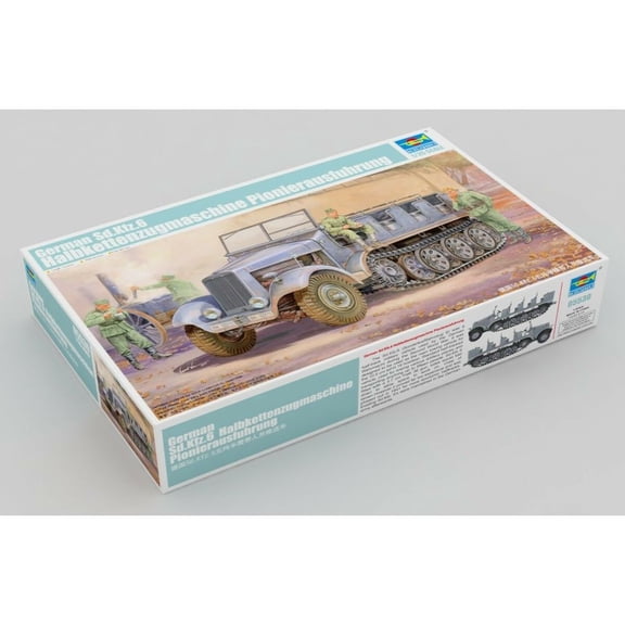 Trumpeter 05530 1/35 Sd.Kfz.6 Halbkettenzugmaschine Pionierausfuhrung - Scale Model Kit