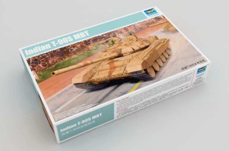 Indian T-90S MBT TRUMPETER 05561 1/35ème maquette char promo