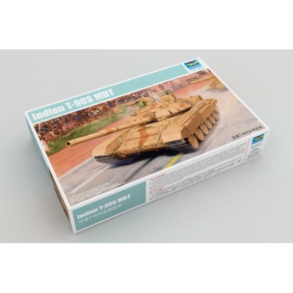 Trumpeter 05561 1/35 Indian T-90S MBT assembly model