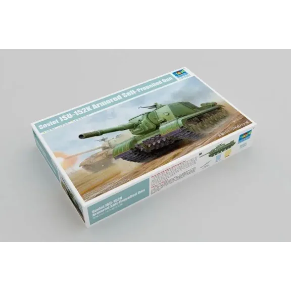 Trumpeter 05591 1/35 JSU-152K Armored Self-Propelled Gun Assemble Plastic Model Kit