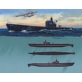 thumbnail image 1 of Trumpeter 05905 US Submarine Gato SS-212 1/144 Scale Plastic Model Kit, 1 of 2