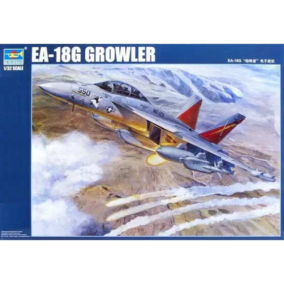 Trumpeter 1/32 03206 EA-18G Growler Assemble Plastic Model Kit