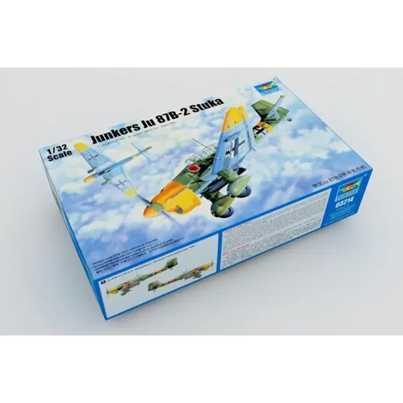 Trumpeter 1 32 03214 Junkers Ju 87B 2 Stuka Assembly Model Kit trumpeter-1-32-03214-junkers-ju-87b-2-stuka-assembly-model-kit