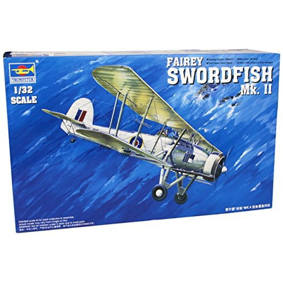 Trumpeter 1/32 Fairey Swordfish Mk II  Biplane Model Kit