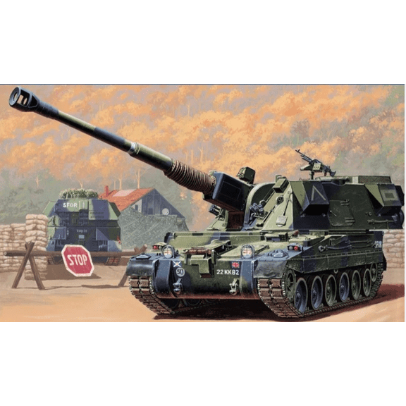 Trumpeter 1/35 00324 British 155mm AS-90 Self-Propelled Howitzer plastic model kit