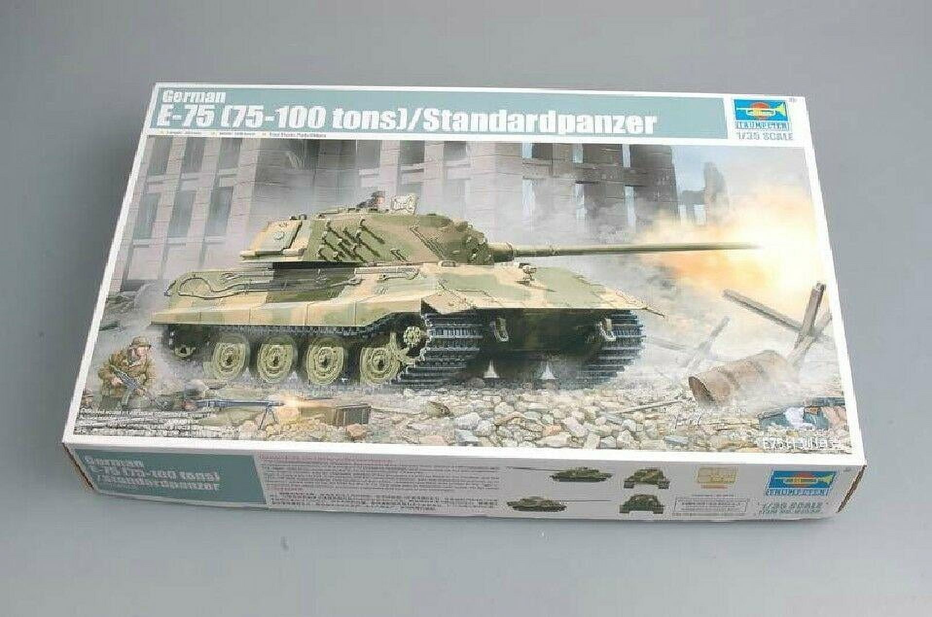 Trumpeter 1/35 01538 world war 2 Germany E75 tank kit building model kit E-75
