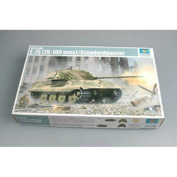 Trumpeter 1/35 01538 world war 2 Germany E75 tank kit building model kit E-75