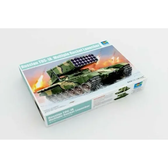 Trumpeter 1/35 05582 Russian TOS-1A Multiple Rocket Launche Assembly Model Kit