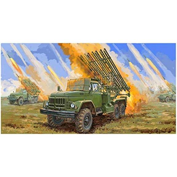 Trumpeter 1:35-2B7R Multiple Rocket Launcher BM13 NMM