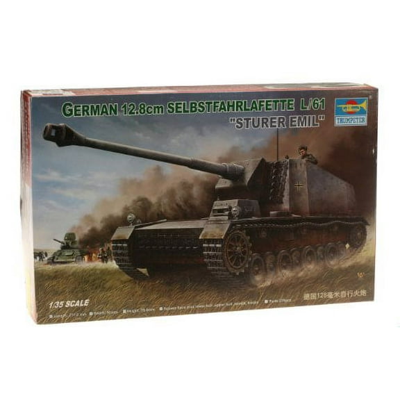 Trumpeter 1/35 German 12.8cm Tank Destroyer L/61 Sturer Emil