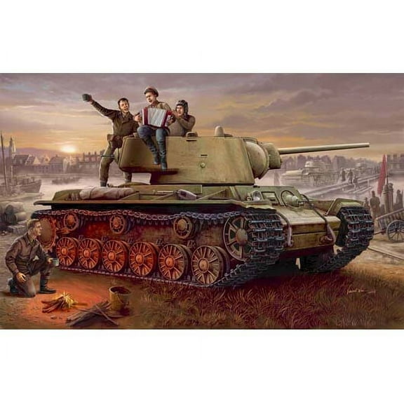 Trumpeter 1:35 - KV-1 Russian (1942) Lightweight Cast Tank