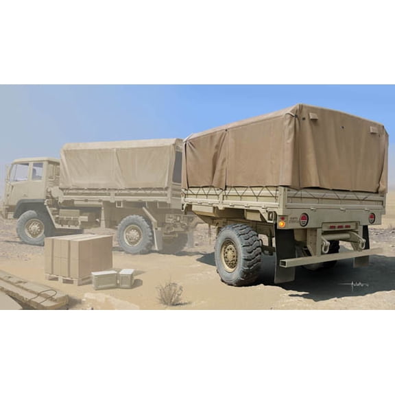 Trumpeter Models M1082 LMTVT (Light Medium Tactical Vehicle Trailer) New