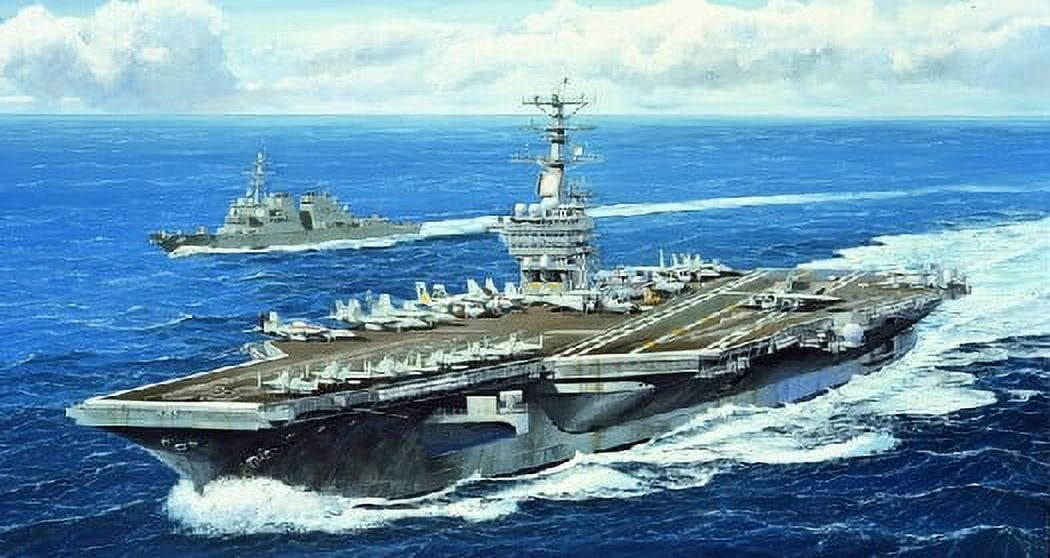 Trumpeter 1/700 USS Nimitz CVN68 Aircraft Carrier 2005 Model Kit