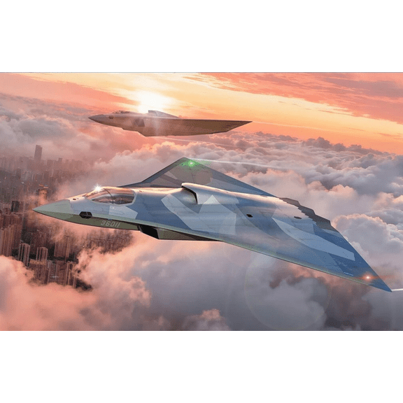 Trumpeter 1/72 01689 PLAAF J-36 Prototype Fighter Precision Assembly Model Kit