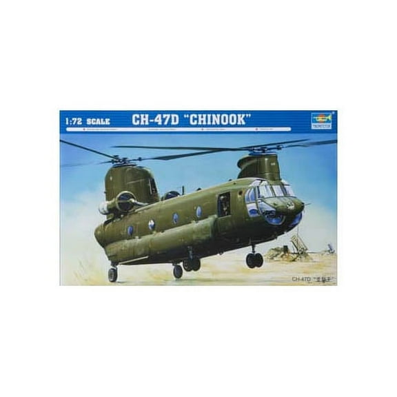 Trumpeter 1/72 CH47D Chinook Helicopter