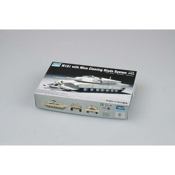 M1A1 W/MINE CLEARINGBLADE 1/72