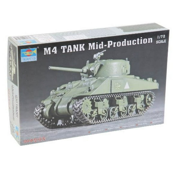Trumpeter 1/72 US M4 Sherman Tank, Medium