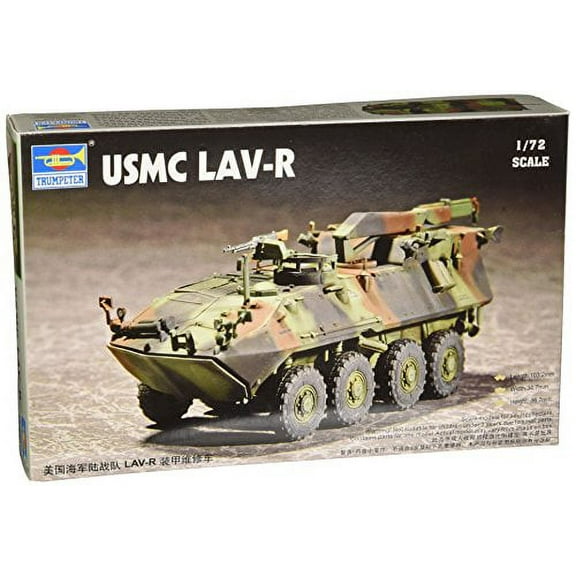 trumpeter 1/72 usmc lav-r light armored recovery vehicle